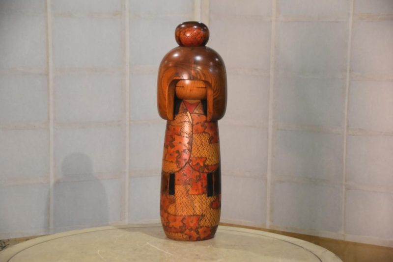 Unusual Japanese Kokeshi Doll Height:405mm