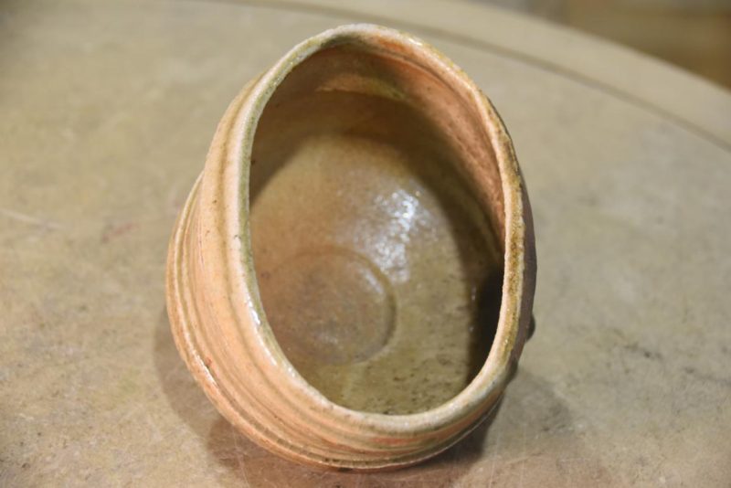 Shigaraki Pottery Chawan Width:130mm - Image 6