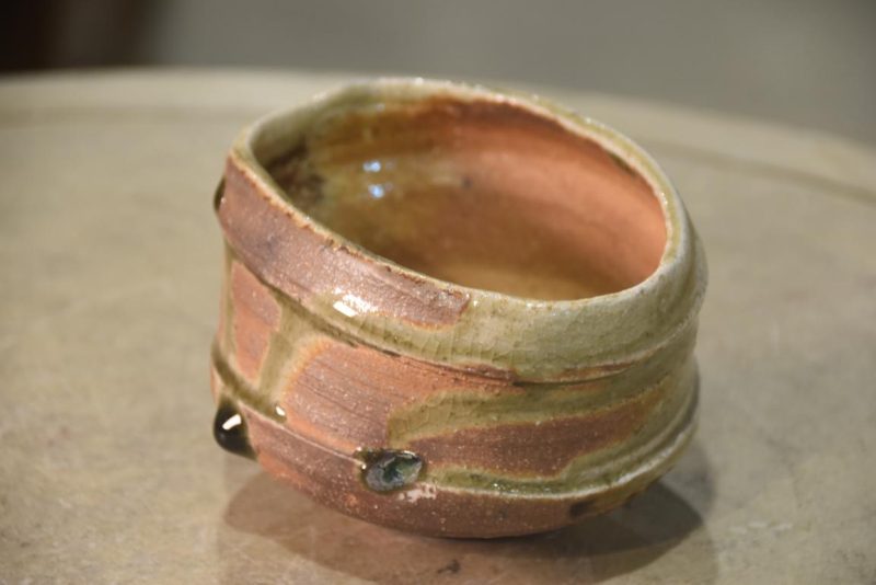 Shigaraki Pottery Chawan Width:130mm - Image 4