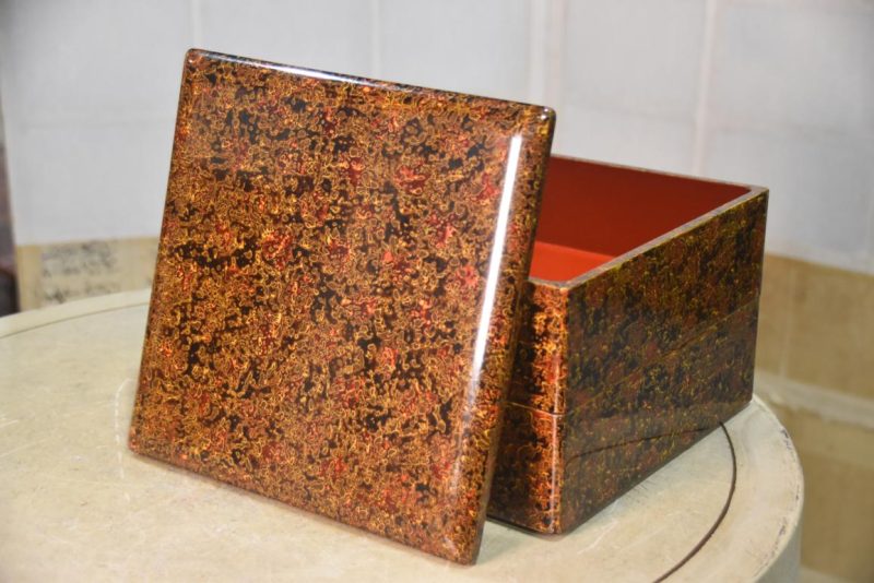 Japanese Wakasa Lacquered Jubako Width:245mm - Image 3