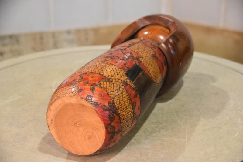 Unusual Japanese Kokeshi Doll Height:405mm - Image 8