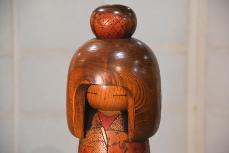 Unusual Japanese Kokeshi Doll Height:405mm - Image 2