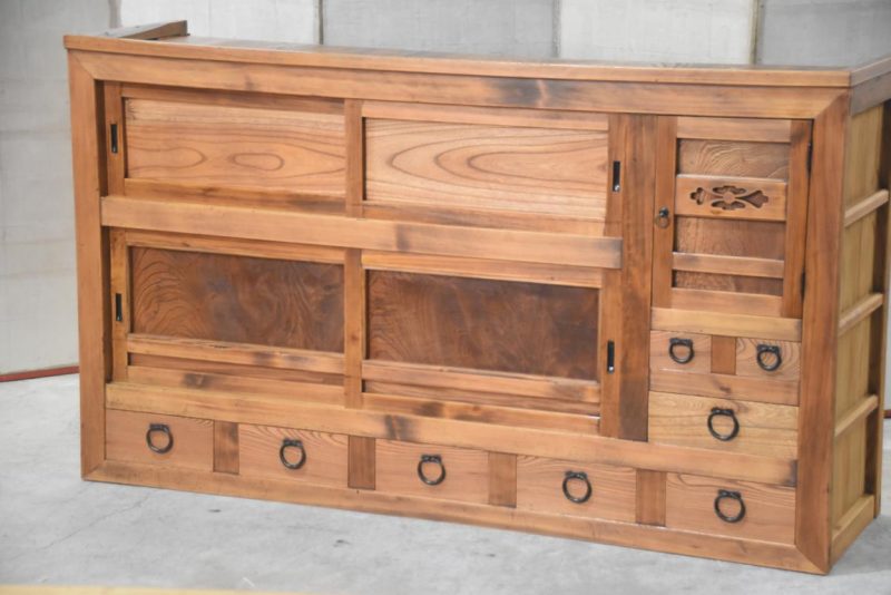 Japanese Gifu Region Mizuya Dansu Sideboard Width:1660mm - Image 12