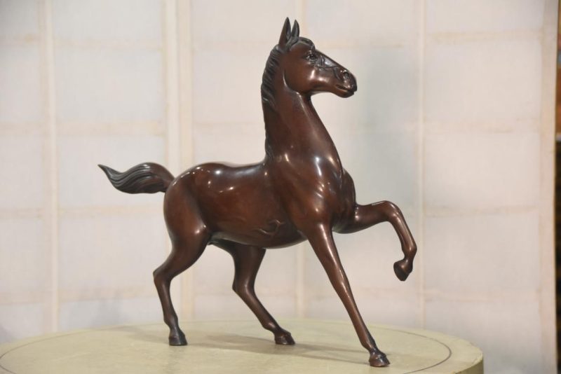 Japanese Bronze Horse - Image 5