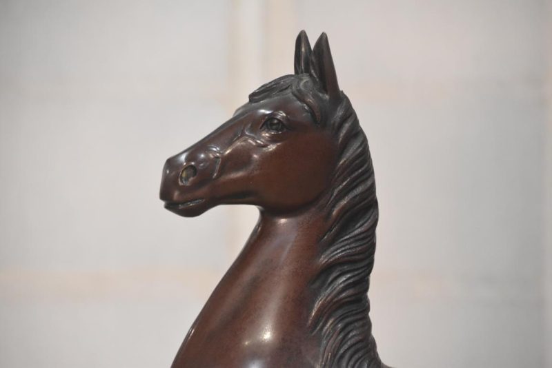 Japanese Bronze Horse - Image 2