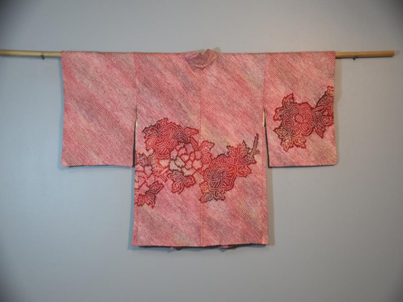 Silk Haori Jacket Shibori