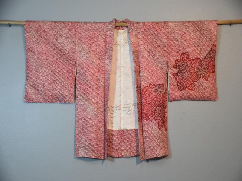 Silk Haori Jacket Shibori - Image 5