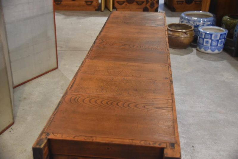 Antique Multi Drawer Japanese Sideboard Width:1845mm - Image 14