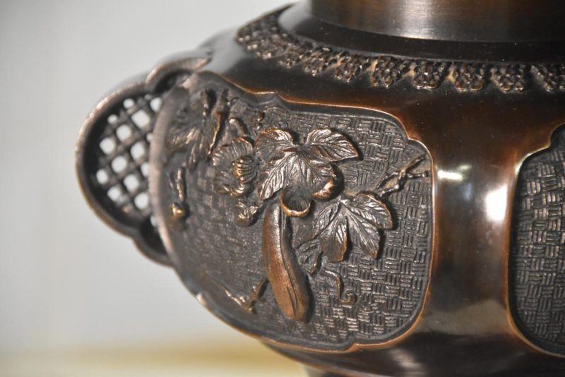 Bronze Usubata Vase Width:330mm - Image 2