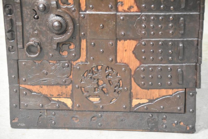 Japanese Edo Period Funa Dansu Ship's Chest Width:390mm - Image 7
