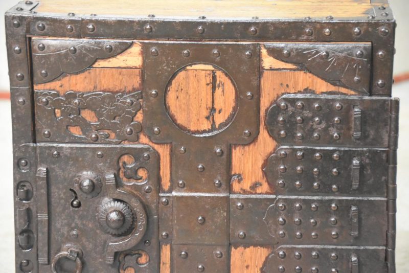 Japanese Edo Period Funa Dansu Ship's Chest Width:390mm - Image 2