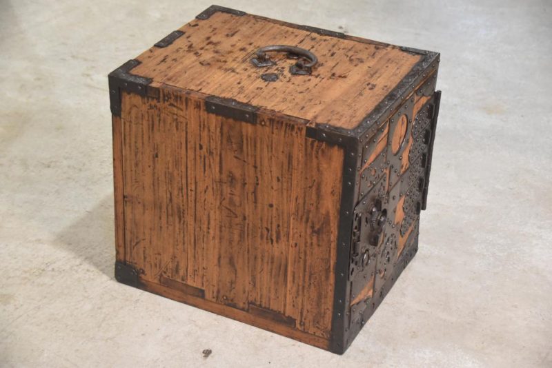 Japanese Edo Period Funa Dansu Ship's Chest Width:390mm - Image 6