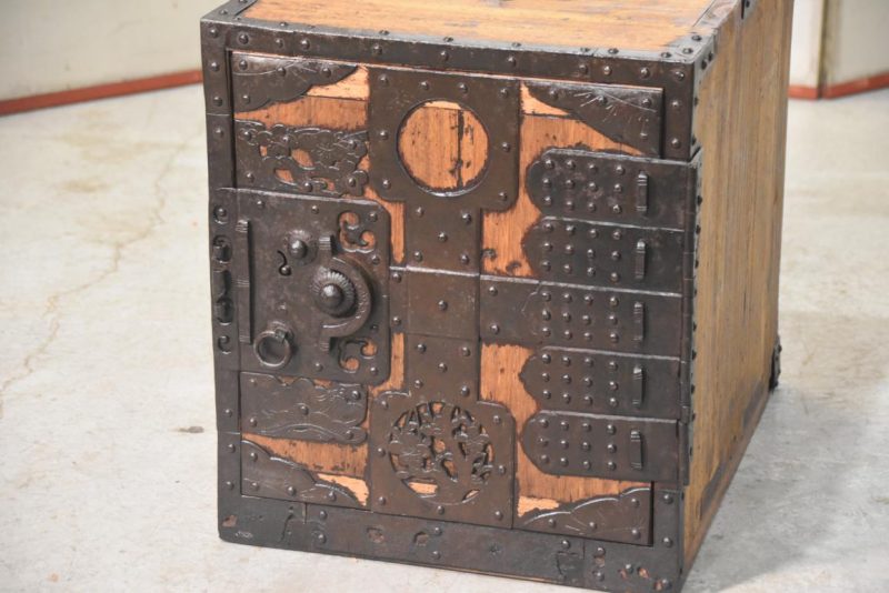 Japanese Edo Period Funa Dansu Ship's Chest Width:390mm - Image 3