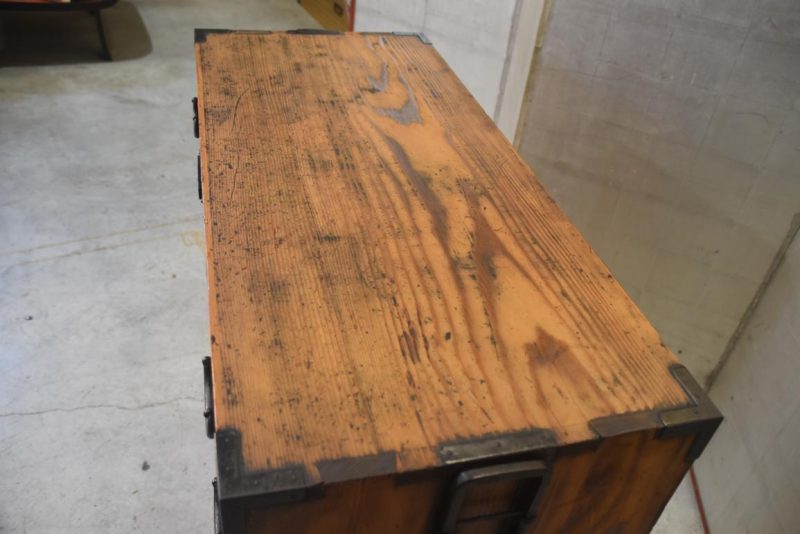 Japanese Choba Dansu Merchant Chest Width:910mm's - Image 6