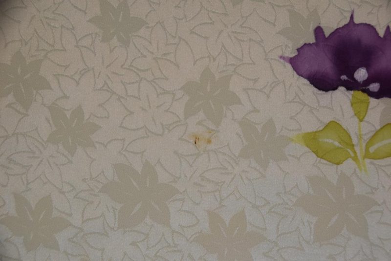 Silk Haori Jacket Water Colour Floral - Image 3