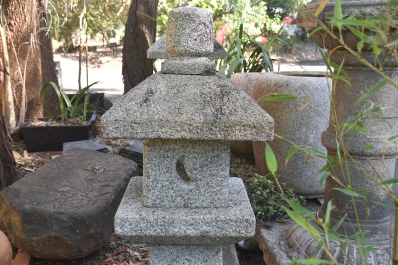 Vintage Oribe Granite Garden Lantern Height:1350mm - Image 6