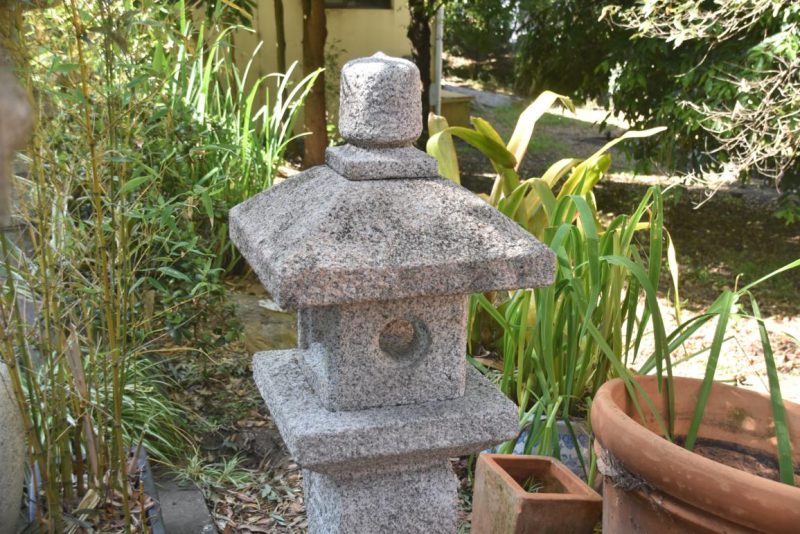 Vintage Oribe Granite Garden Lantern Height:1350mm - Image 4