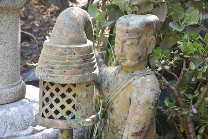 Chinese Bronze Sage Lantern Height:910mm - Image 2