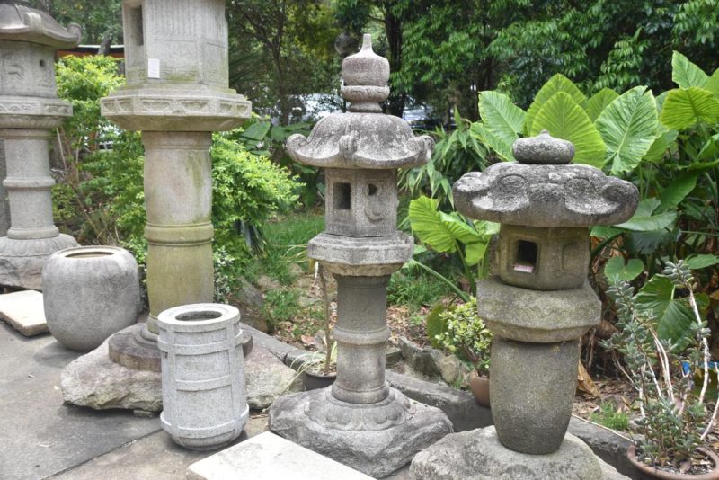 Antique Granite Garden Lantern Height:1800mm - Image 6