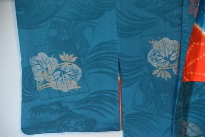 Vintage Japanese Silk Haori Jacket - Image 6