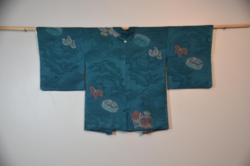 Vintage Japanese Silk Haori Jacket