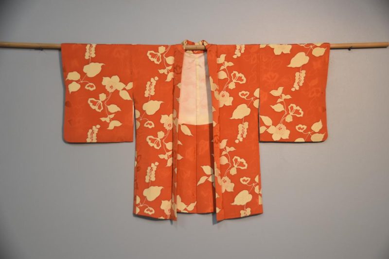 Vintage Japanese Silk Haori Jacket - Image 3