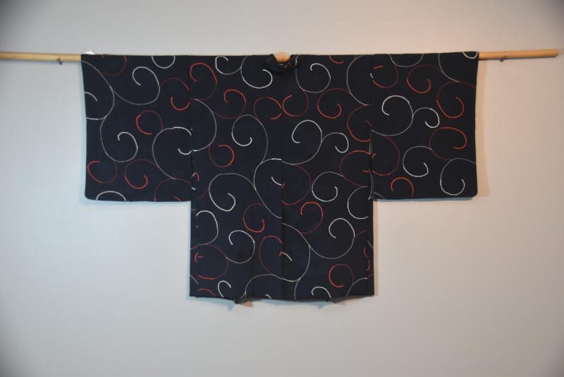 Vintage Japanese Silk Haori Jacket