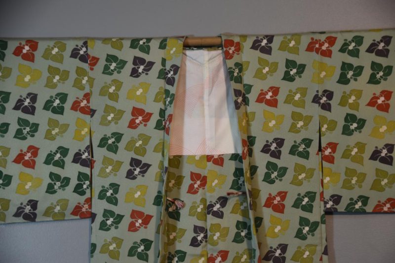 Vintage Japanese Silk Haori Jacket - Image 4