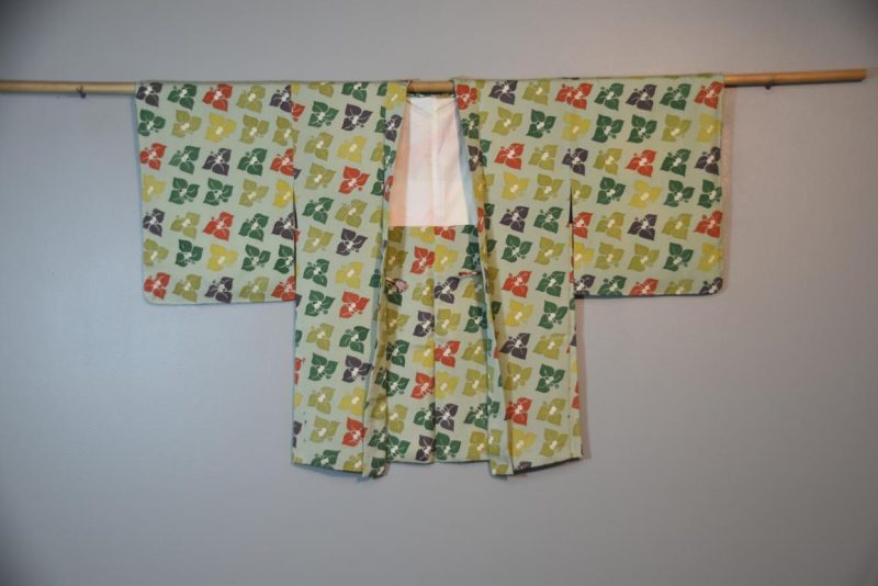 Vintage Japanese Silk Haori Jacket - Image 3