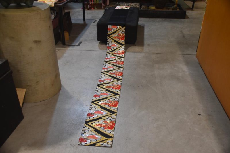 Vintage Obi Sash /Table Runner  Length:4000mm - Image 5