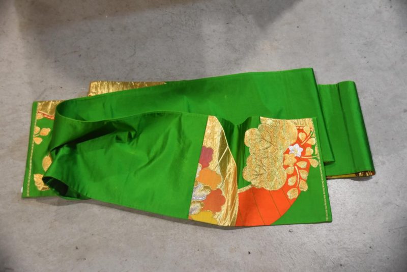 Vintage Obi Sash /Table Runner  Length:4000mm - Image 8