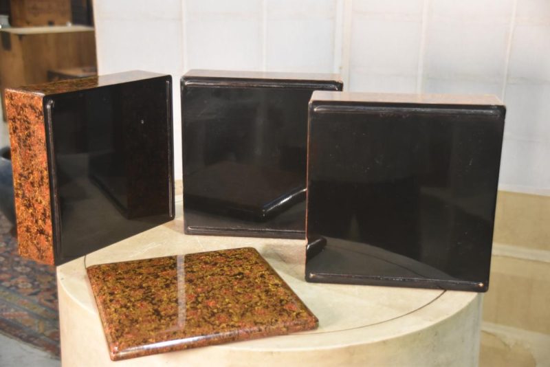 Japanese Wakasa Lacquered Jubako Width:245mm - Image 6