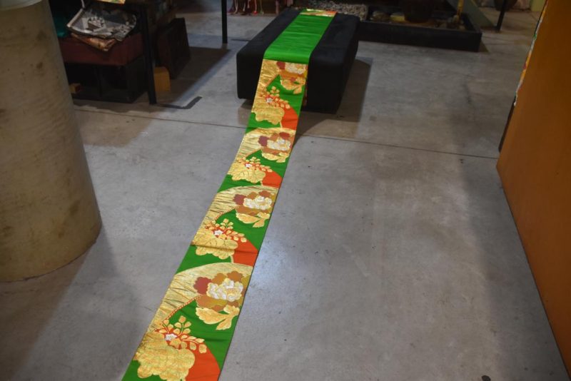 Vintage Obi Sash /Table Runner  Length:4000mm - Image 6