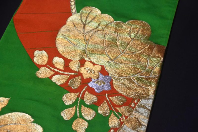 Vintage Obi Sash /Table Runner  Length:4000mm - Image 3