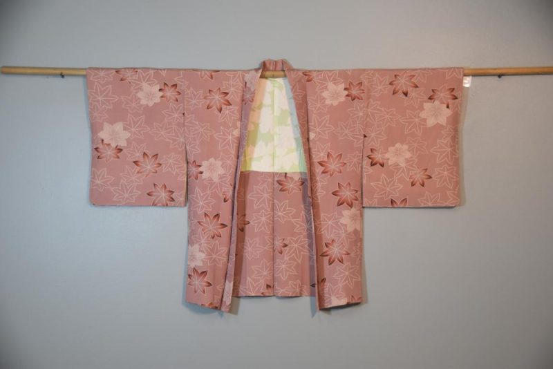 Vintage Japanese Silk Haori Jacket