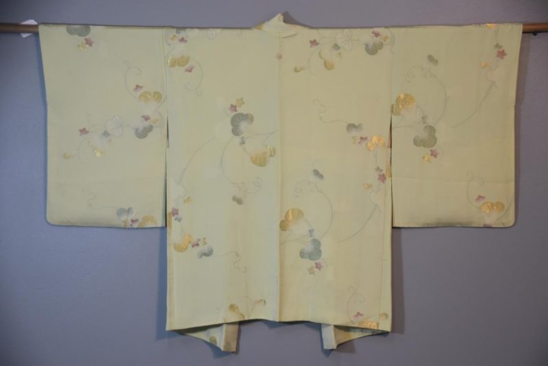 Pistachio Silk Haori Jacket - Image 7