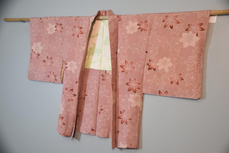 Vintage Japanese Silk Haori Jacket - Image 4
