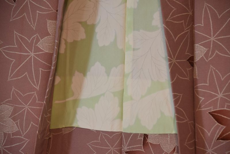 Vintage Japanese Silk Haori Jacket - Image 3