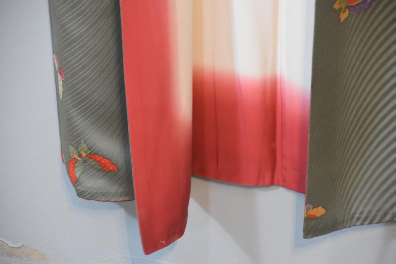 Butterfly Design Soft Japanese Silk Kimono - Image 6