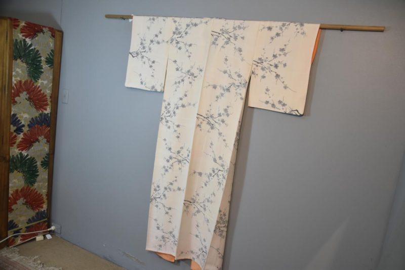 Cherry Blossom Soft Japanese Silk Kimono - Image 4