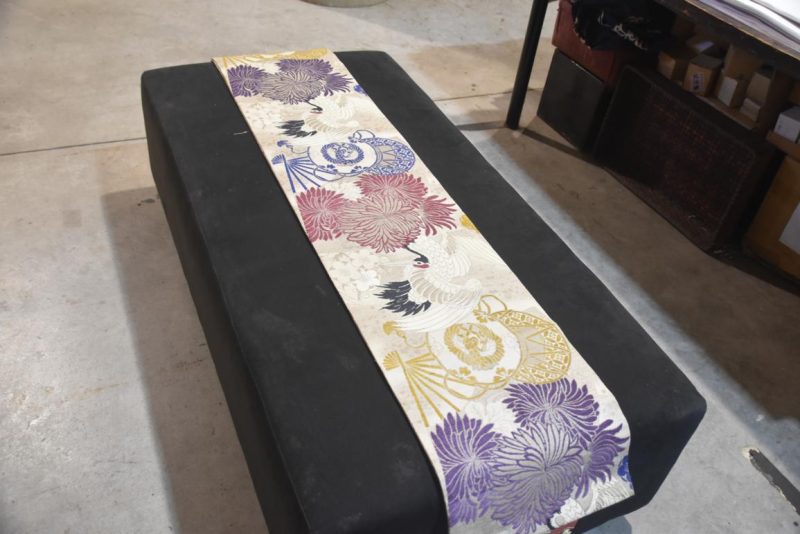 Vintage Maru Obi Sash Table Runner  Length:4000mm - Image 5