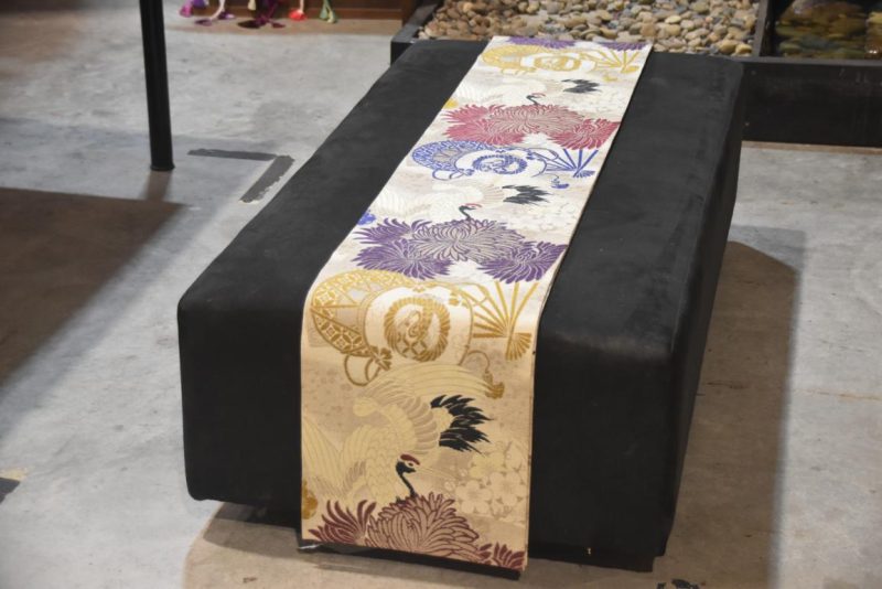 Vintage Maru Obi Sash Table Runner  Length:4000mm