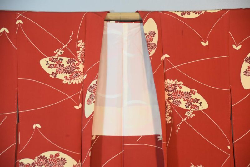Vintage Japanese Silk Haori Jacket - Image 3
