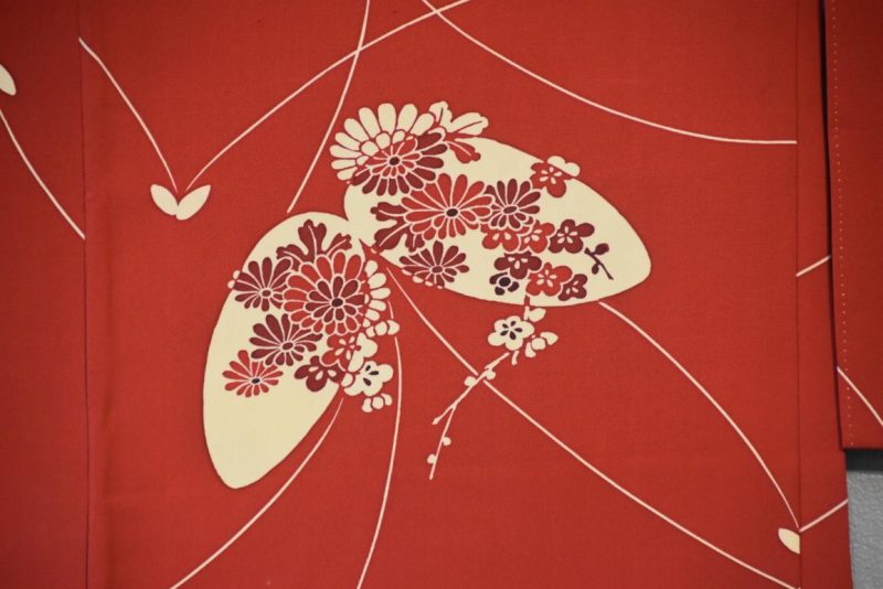 Vintage Japanese Silk Haori Jacket - Image 2