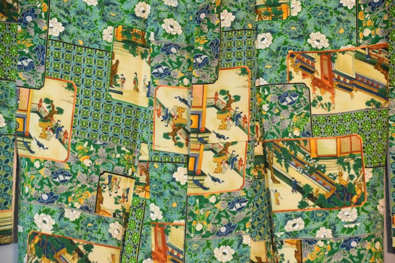 Japanese Silk Crepe Kimono - Image 6