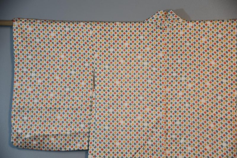 Colourful Silk Haori Jacket - Image 6