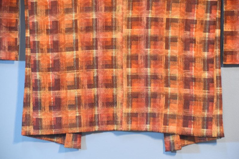 Autumn Colours Silk Japanese Haori Jacket - Image 10