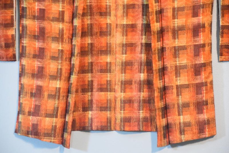 Autumn Colours Silk Japanese Haori Jacket - Image 7