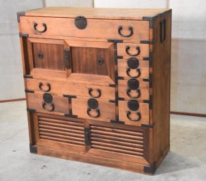 Osaka Choba Dansu Japanese Merchant Chest Width:890mm