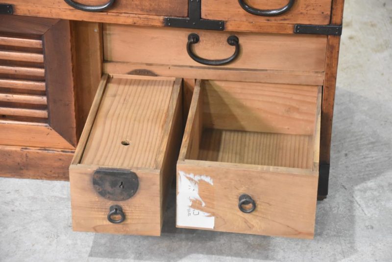Osaka Choba Dansu Japanese Merchant Chest Width:890mm - Image 9